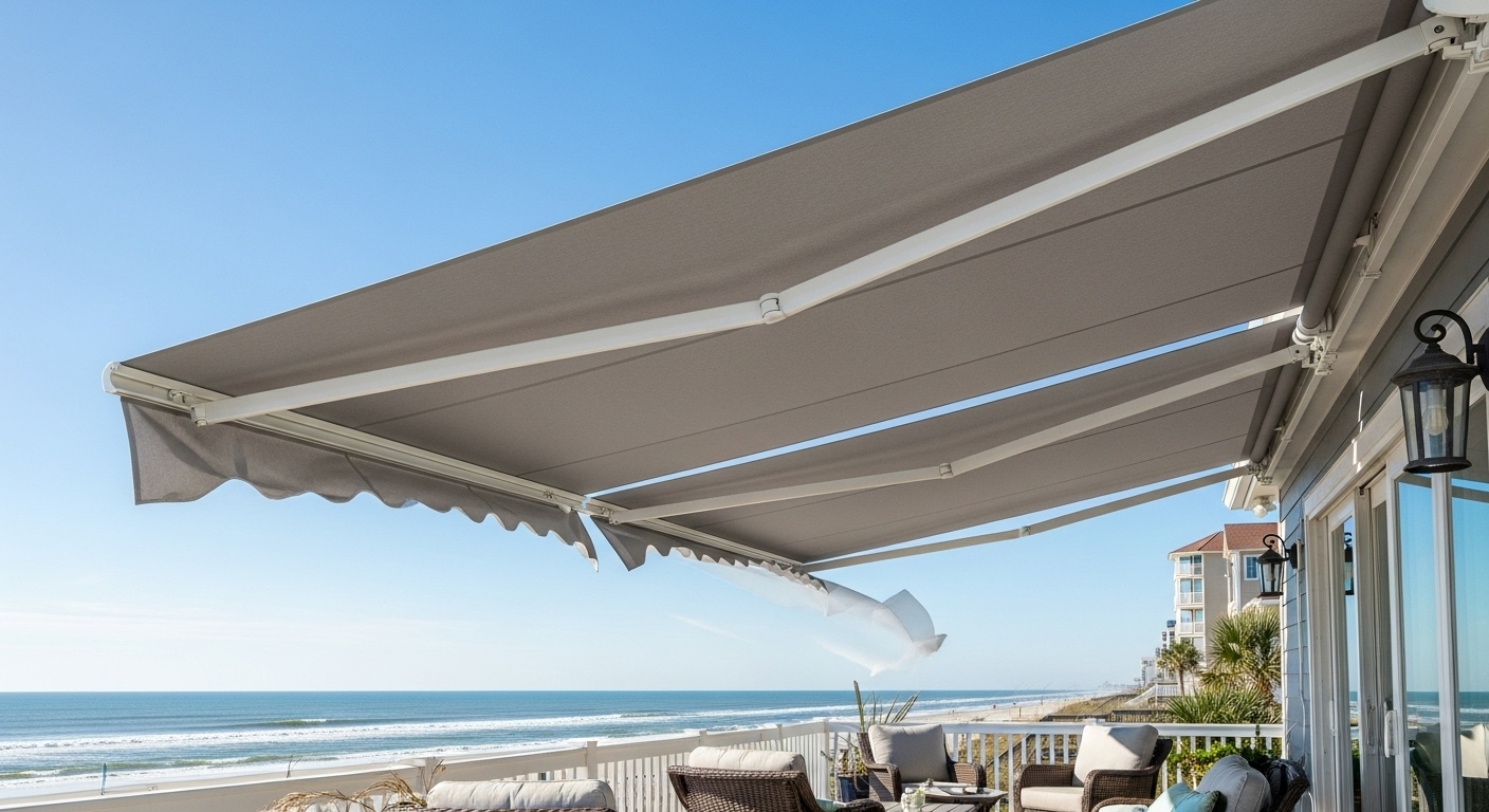 Retractable Awnings in Myrtle Beach from Affordable Awning Systems