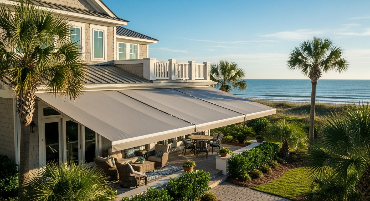 Middle image for Retractable Awnings in Myrtle Beach from Affordable Awning Systems