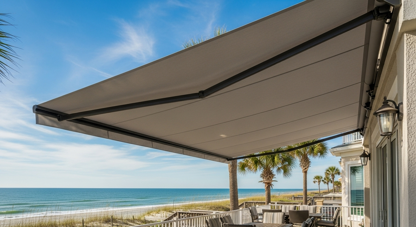 Choosing the Perfect Retractable Awning in Myrtle Beach