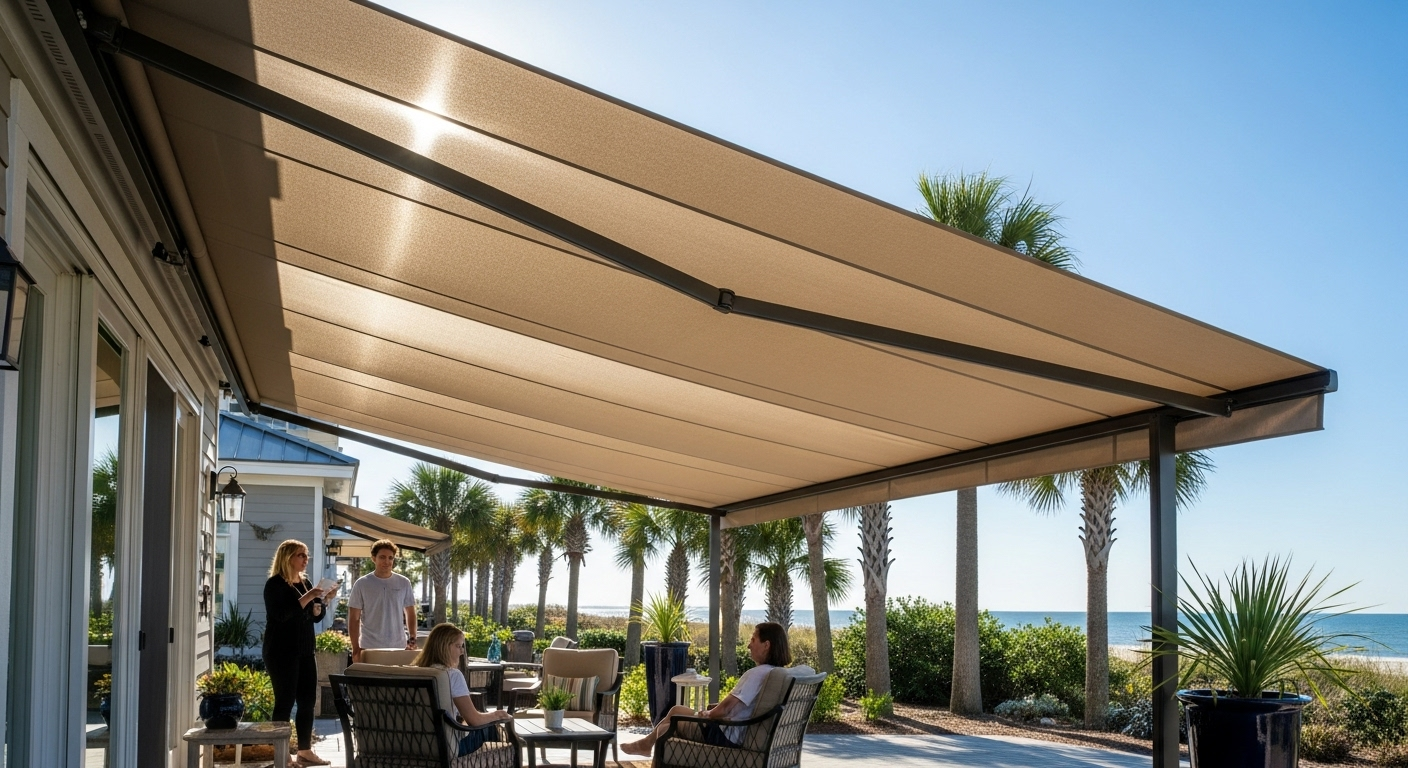 Middle image for Choosing the Perfect Retractable Awning in Myrtle Beach