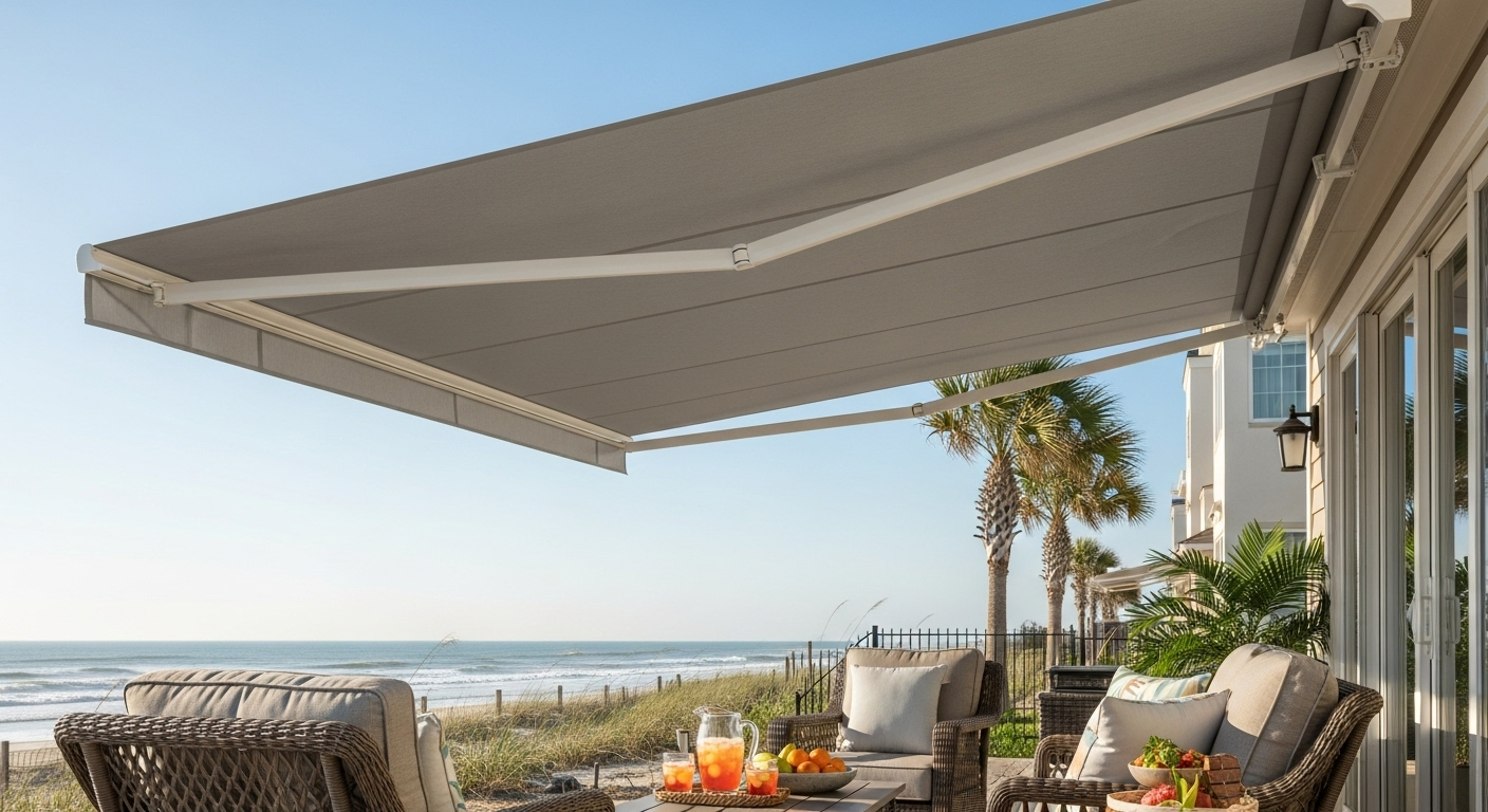 Best Retractable Awnings for Myrtle Beach Homes