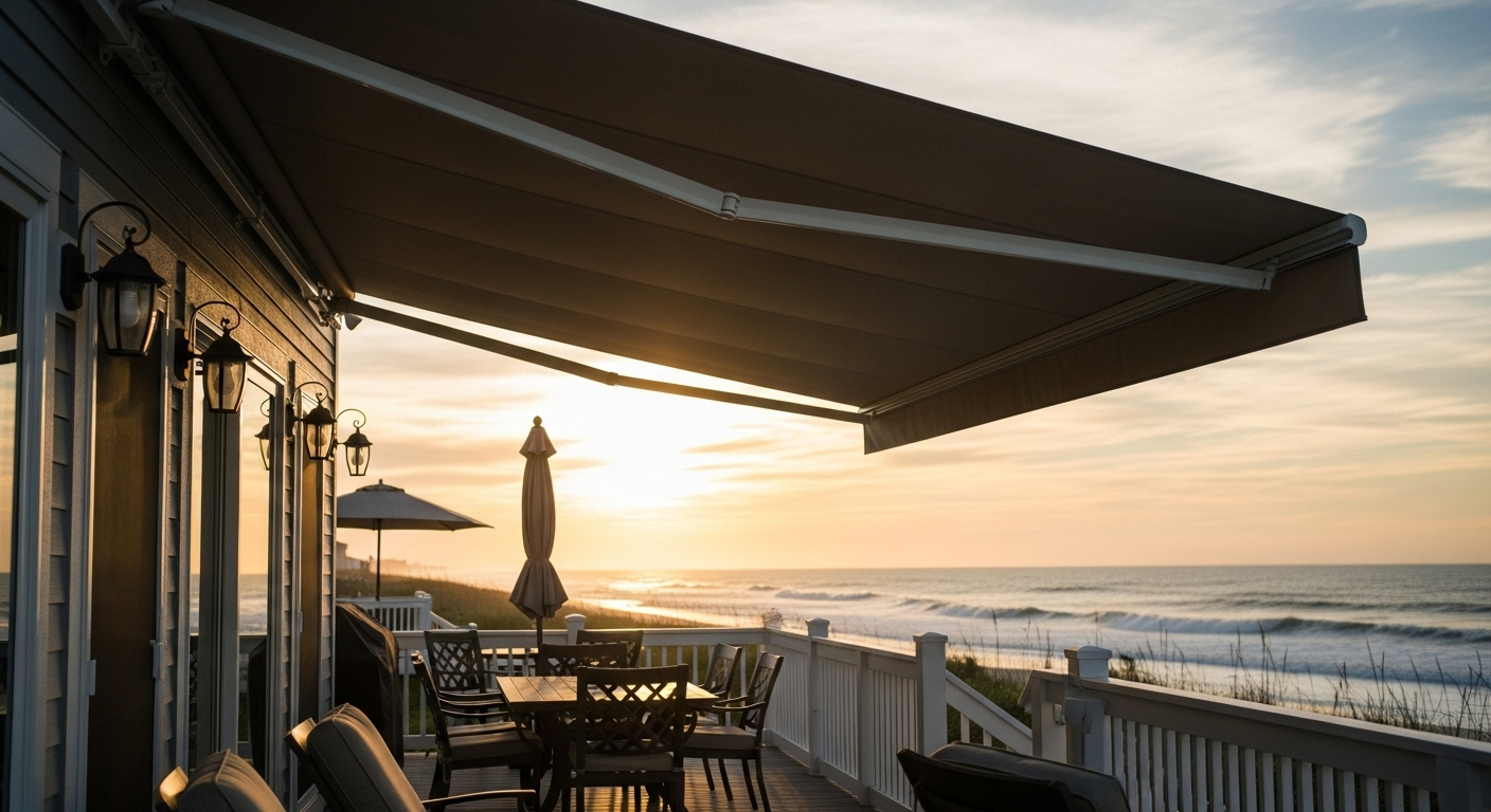 Middle image for Best Retractable Awnings for Myrtle Beach Homes