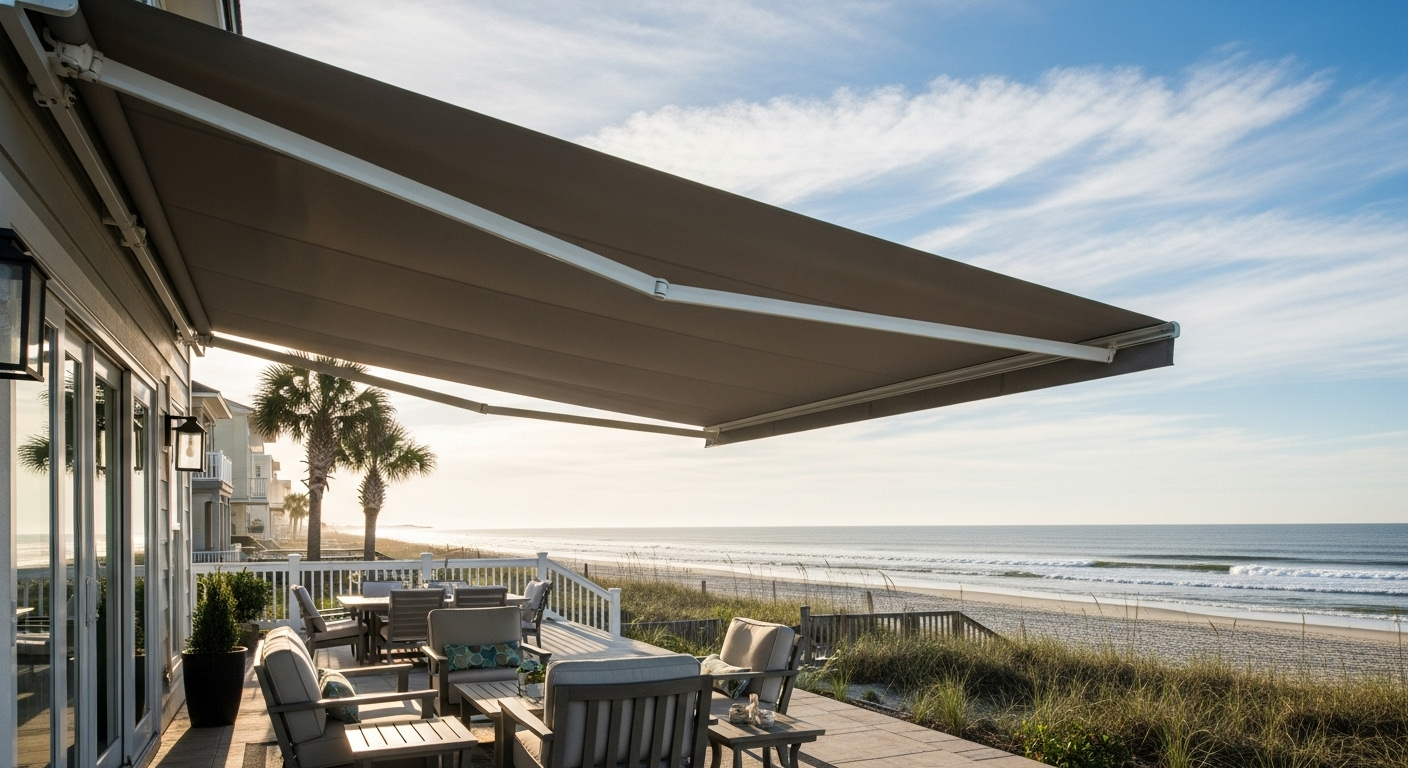 Middle image for Professinoal Installation for Retractable Awnings in Myrtle Beach